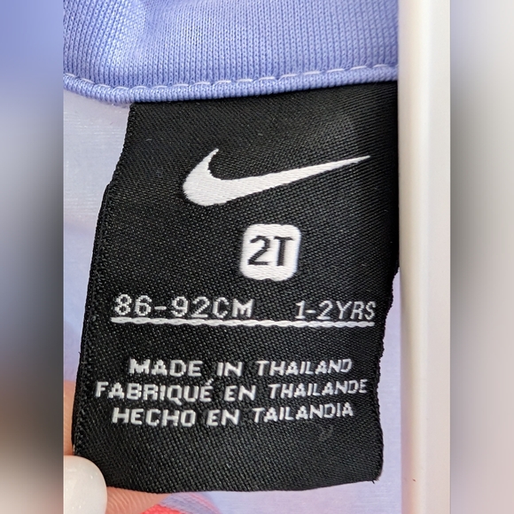 Nike Purple and Coral Jacket & Jogger Set Size 2T - Picture 6 of 8